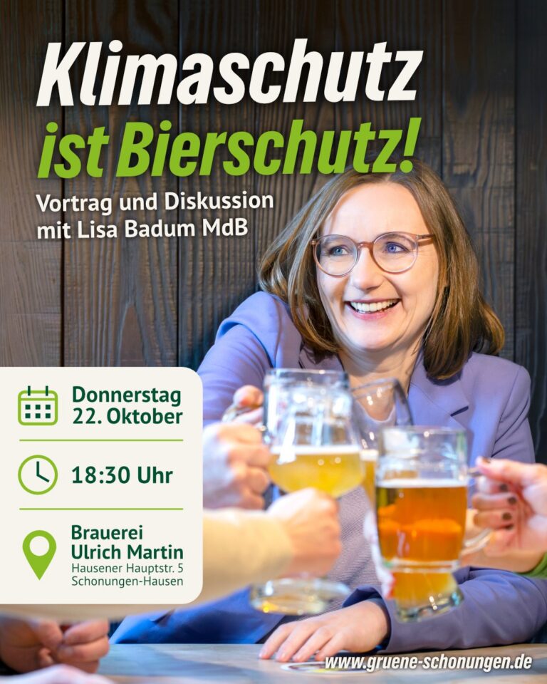 Klimaschutz ist Bierschutz